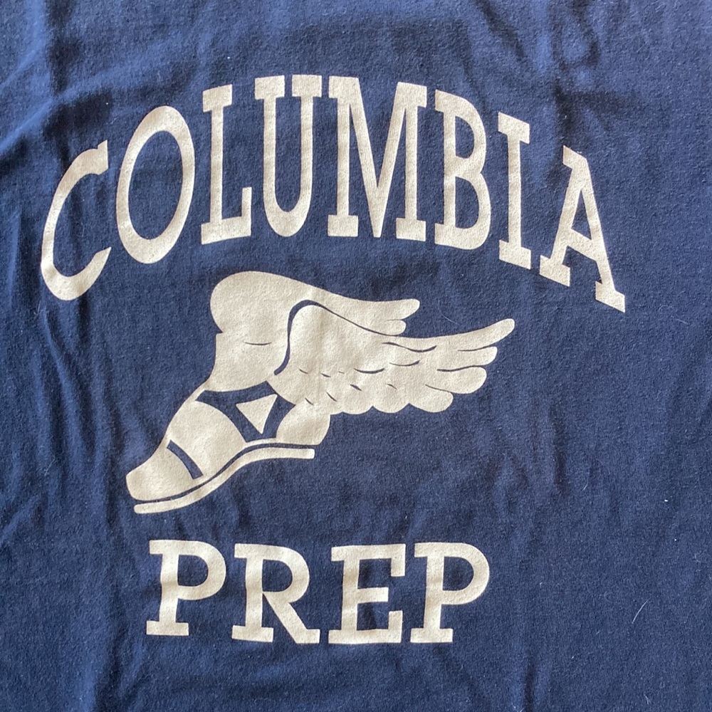 Vintage Hanes beefy tee Columbia Prep size Medium